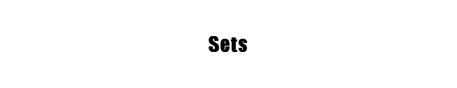 Sets